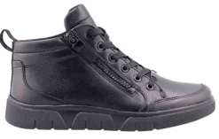 DAMES Ara - Wijdte G Rom - 24453 15 - Zwart - Uitneembaar voetbed