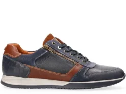 Heren Australian - Browning - 15.1508 - Blauw - Uitneembaar voetbed