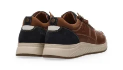 Heren Australian - Hurricane - 15 1528 - Cognac - Uitneembaar voetbed