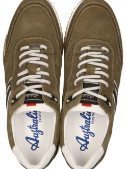 Heren Australian - Wijdte G - Filmon - 15 1600 03 E00 - Groen - Uitneembaar voetbed