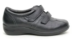 DAMES Durea - K plus - 6096 5027 - Zwart - Uitneembaar voetbed