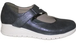 DAMES Durea - Wijdte E - 5746 150 - Blauw - Uitneembaar voetbed