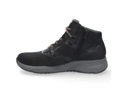 DAMES Durea - Wijdte E - 9778 0685 - Zwart - Uitneembaar voetbed