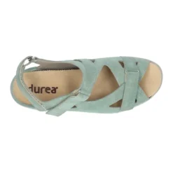 DAMES Durea - Wijdte E - 7376 - Mintgroen - Uitneembaar Voetbed