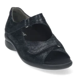 DAMES Durea - Wijdte G - 7395 9528 - Blauw - Uitneembaar voetbed