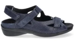 DAMES Durea - Wijdte G - 7258 9528 - Blauw - Uitneembaar voetbed