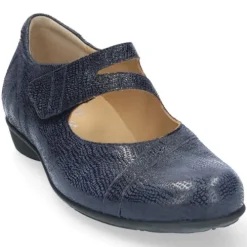 DAMES Durea - Wijdte G - 5737 0855 - Blauw - Uitneembaar voetbed
