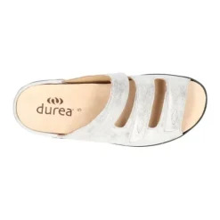 DAMES Durea - Wijdte G - 7369 6683 - Licht grijs - Uitneembaar voetbed
