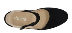 DAMES Durea - Wijdte H - 5919 1007 - Zwart - Uitneembaar voetbed