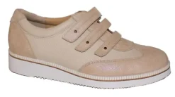DAMES Durea - Wijdte H - 6258 511 - Beige - Uitneembaar voetbed
