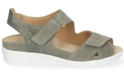 DAMES Durea - Wijdte H - 7410 9702 - Kaky - Uitneembaar voetbed