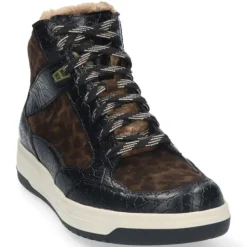 DAMES Durea - Wijdte H - 9781 1181 - Zwart - Uitneembaar voetbed