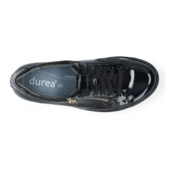 DAMES Durea - Wijdte H - 6291 1161 - Zwart - Uitneembaar voetbed