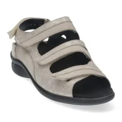 DAMES Durea - Wijdte H - 7409 - Taupe - Uitneembaar Voetbed