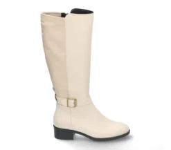 DAMES Durea - Wijdte K - 9805 1262 - Beige - Uitneembaar voetbed - XL schacht
