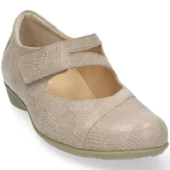 DAMES Durea - Wijdte K - 5737 0826 - Beige - Uitneembaar voetbed