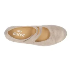 DAMES Durea - Wijdte K - 5737 0826 - Beige - Uitneembaar voetbed