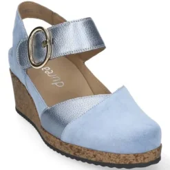 DAMES Durea - Wijdte K - 5920 1572 - Blauw - Uitneembaar voetbed