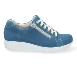 DAMES Durea - Wijdte K - 6239 1413 - Jeans - Uitneembaar voetbed