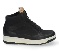 DAMES Durea - Wijdte K - 9781 0751 - Zwart - Uitneembaar voetbed