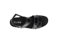 DAMES Durea - Wijdte K - 7416 490 - Zwart - Uitneembaar voetbed
