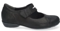 DAMES Durea - Wijdte K - 5737 0535 - Zwart - Uitneembaar voetbed