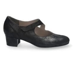 DAMES Durea - Wijdte K - 5755 1148 - Zwart - Uitneembaar voetbed