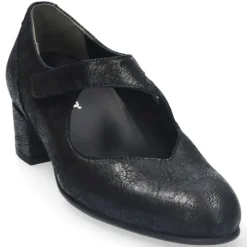 DAMES Durea - Wijdte K - 5755 1148 - Zwart - Uitneembaar voetbed