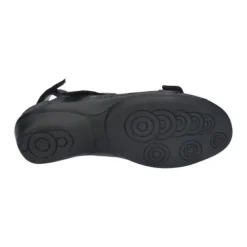 DAMES Durea - Wijdte K - 7258 1405 - Zwart - Uitneembaar voetbed