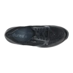 DAMES Durea - Wijdte K - 6287 1144 - Zwart - Uitneembaar voetbed