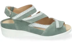 DAMES Durea - Wijdte K - 7413 - Groen - Uitneembaar Voetbed