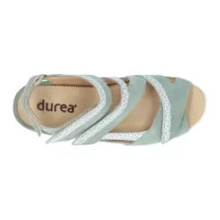 DAMES Durea - Wijdte K - 7413 - Groen - Uitneembaar Voetbed