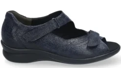 DAMES Durea - Wijdte K- 7395 - Blauw - Uitneembaar Voetbed
