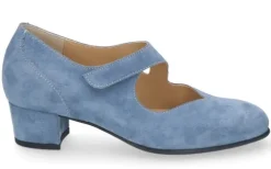 DAMES Durea - Wijdte K - Blauw - 5755 - Uitneembaar Voetbed
