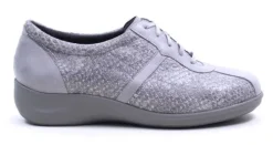 DAMES Durea - Wijdte M plus - 6095 - Licht Grijs - Uitneembaar voetbed