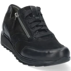 DAMES Durea - Zwart - wijdte E - 6279 - uitneembaar voetbed