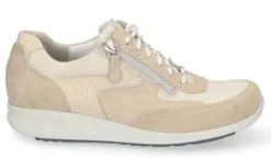 DAMES Durea Go - Wijdte E - 6260 180 - Beige - Uitneembaar voetbed