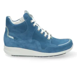 DAMES Durea Go - Wijdte H - 9735 1519 - Jeans - Uitneembaar voetbed