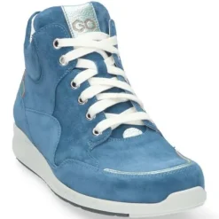 DAMES Durea Go - Wijdte H - 9735 1519 - Jeans - Uitneembaar voetbed