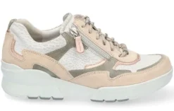 DAMES Durea Go - Wijdte K - 6252 - Beige - Uitneembaar voetbed