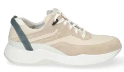 Heren Gijs - Wijdte H - 2070 459 - Beige - Uitneembaar voetbed