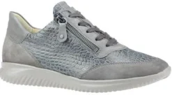 DAMES Hartjes - Wijdte G - 162 1411 - Licht taupe - Uitneembaar voetbed