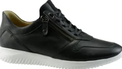 DAMES Hartjes - Wijdte G - 110562 - Zwart - Uitneembaar voetbed