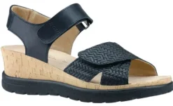 DAMES Hartjes - Wijdte H - 132.1706 3301 - Zwart - Uitneembaar voetbed