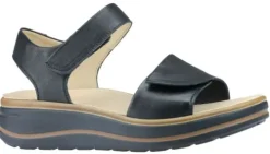 DAMES Hartjes - Wijdte H - Woogie - 132 2002 - Zwart - Uitneembaar voetbed