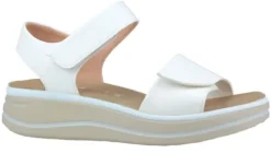 DAMES Hartjes - Wijdte H - 132.2002 Woogie - Wit - Uitneembaar voetbed