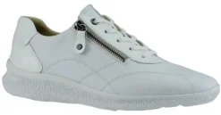 DAMES Hartjes - Wijdte K - 160262 - Wit - Uitneembaar voetbed