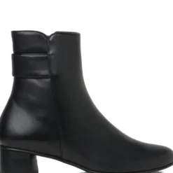 DAMES Hassia - Wijdte H - Siena - 303091 0100 - Zwart - Uitneembaar voetbed