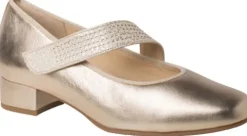 DAMES Hassia - Wijdte K - 302453 7800 - Goudkleurig - Uitneembaar voetbed