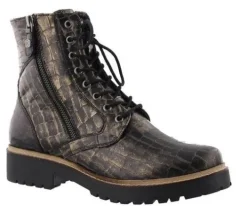 DAMES Helioform - Wijdte H - 689 007 0345 - Grijs met Brons - Uitneembaar voetbed